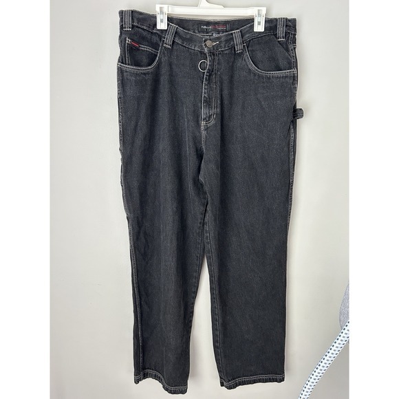 FUBU Collection Men's Denim‎ Jeans 40x35 Baggy Hip Hop Style - Picture 1 of 8